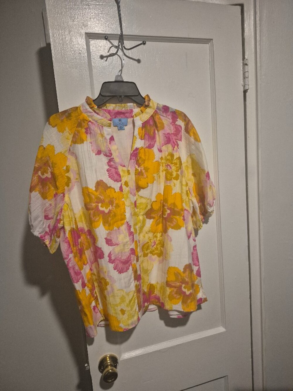 CeCe Floral Blouse XL